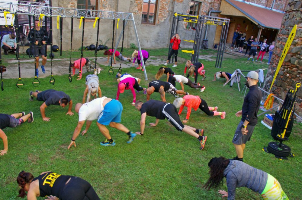 TRX BOOTCAMP 2017 byl plný her, zábavy, ale i tvrdé dřiny.